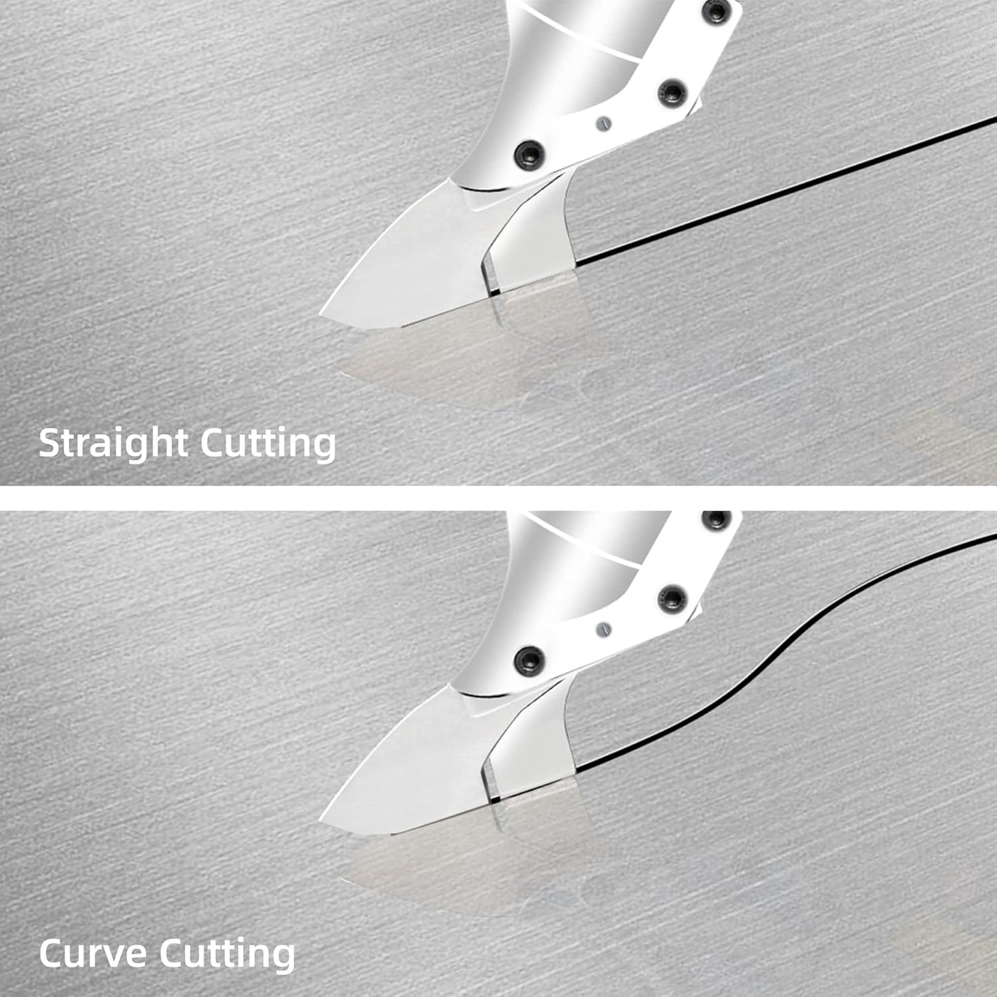 Electric Metal Sheet Shears, Cutter Scissor Compatible With Dewalt 20V Max Battery(No Battery), Cordless Shears for Cutting Stainless Steel, Aluminum, Plastic, Iron Wire