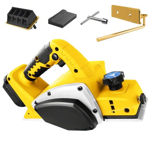 Cordless Brushless Handheld Planer Compatible with Dewalt 20V MAX Battery, 3-1/4″, 15000 RPM, Power Planer Tool Only (No Battery), Electric Wood Planer for Woodworking, Carpenter and Home DIY