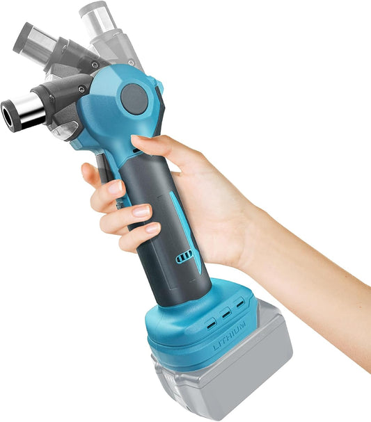 Palm Nailer Compatible with Makita 18V Battery(NO Battery) Auto Hammer with Magnetic Collet Brushless 14000 RPM,0-90°Adjustable,Power Framing Nailer for Joist Hangers, Tight Spaces