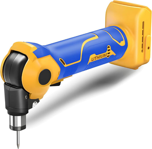 Palm Nailer Compatible with Dewalt 20V MAX Battery(NO Battery) Auto Hammer with Magnetic Collet Brushless 14000 RPM.0-90°Adjustable.Power Framing Nailer for Joist Hangers.Tight Spaces
