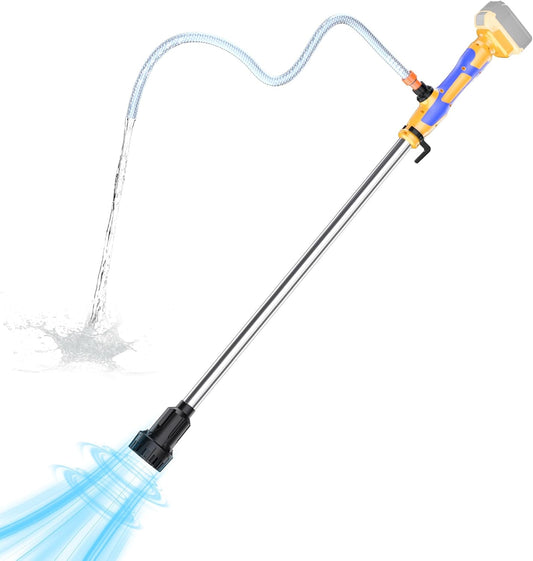 Cordless Stick Water Transfer Pump Compatible with Dewalt 20V MAX Battery(NO Battery)720GPH.32FT Head. Portable Utility Sump Pump Kit with 3/4 Outlet for Pool/Garden/Pond/RV/Boat Draining