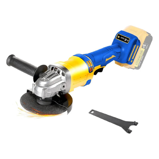 Cordless Angle Grinder Compatible with Dewalt 20V Max Battery(NO Battery) Brushless 4-1/2 Angle Grinder for Cutting. Griding. Polishing(10000RPM) (NO Wheels)