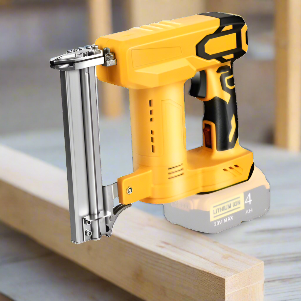 18 Gauge Brad Nailer/Narrow Crown Stapler Compatible with Dewalt 20V MAX Battery(NO Battery) 2 in 1 Cordless Nail Gun with 1000 Nails and 1000 Staples for Home Improvement. DIY and Woodworking